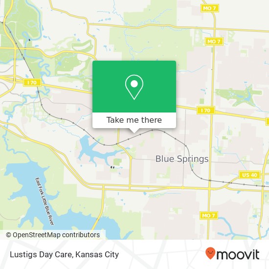 Lustigs Day Care map