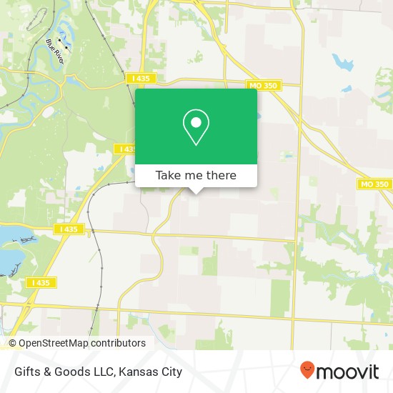 Gifts & Goods LLC map