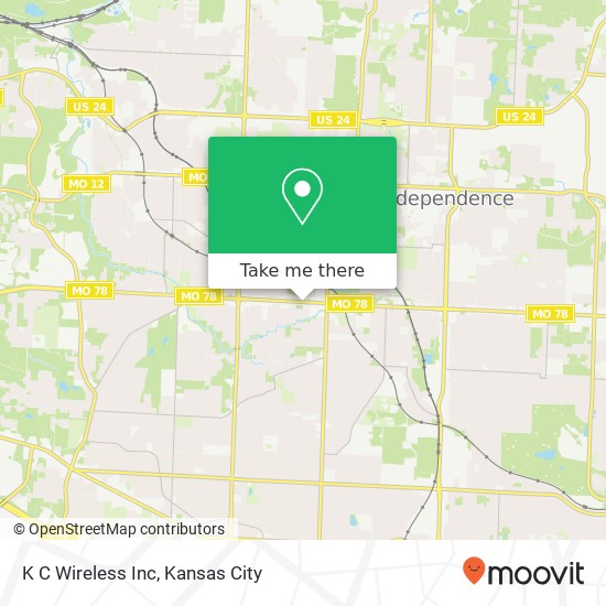 K C Wireless Inc map