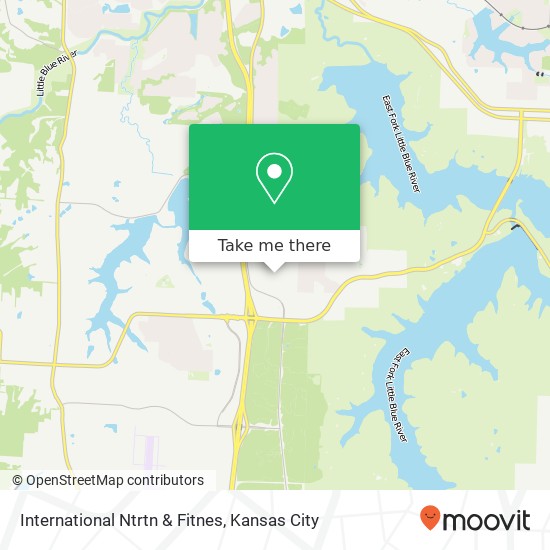 International Ntrtn & Fitnes map