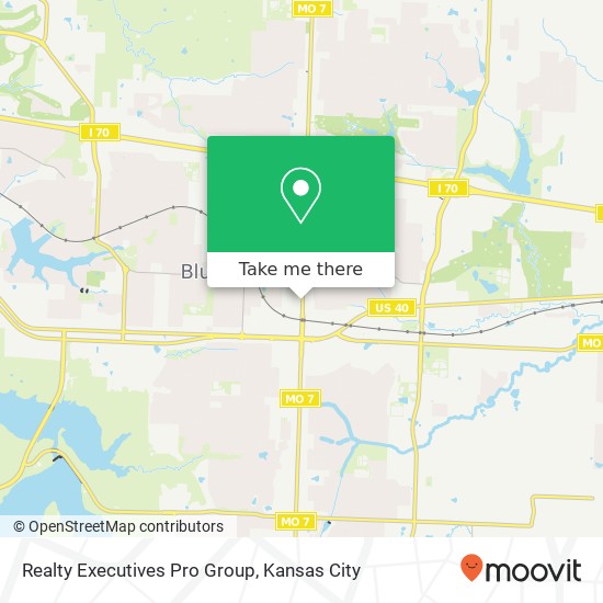 Realty Executives Pro Group map