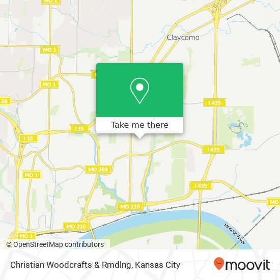 Christian Woodcrafts & Rmdlng map