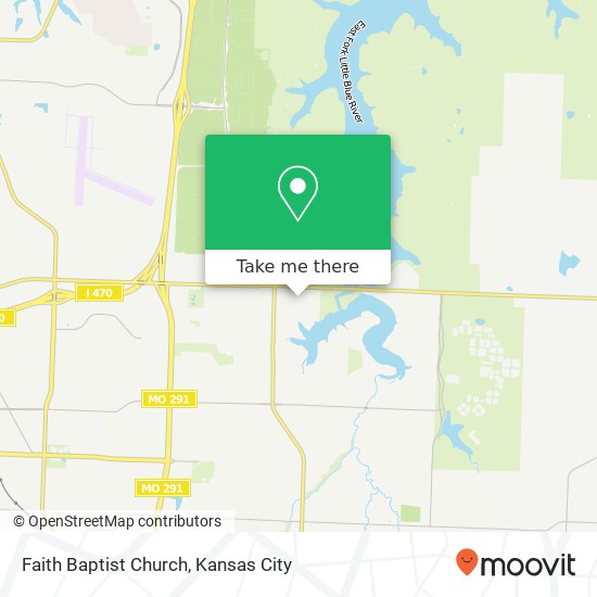 Mapa de Faith Baptist Church