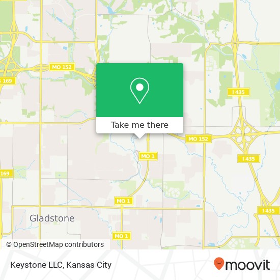 Keystone LLC map