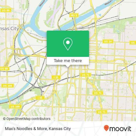 Mapa de Max's Noodles & More