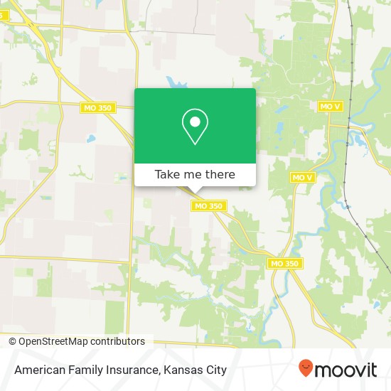 American Family Insurance map