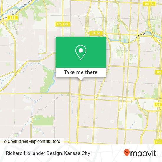 Richard Hollander Design map