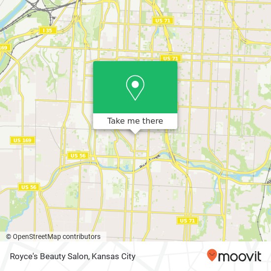 Royce's Beauty Salon map