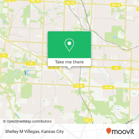 Shelley M Villegas map