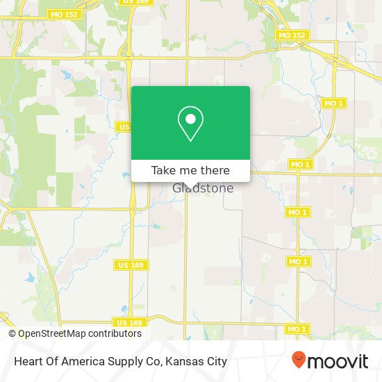 Mapa de Heart Of America Supply Co