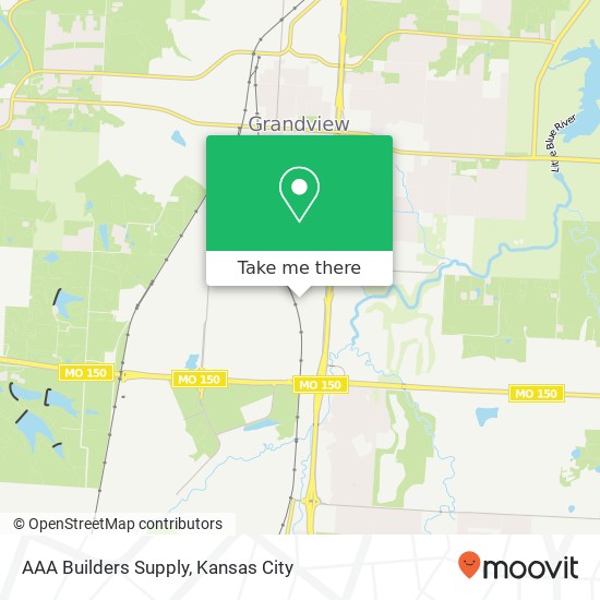 AAA Builders Supply map