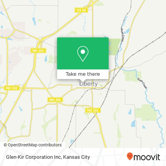 Glen-Kir Corporation Inc map
