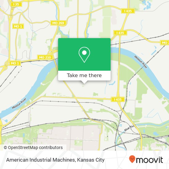 American Industrial Machines map