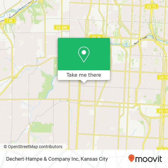 Mapa de Dechert-Hampe & Company Inc