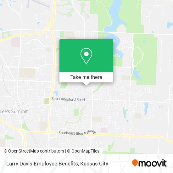 Larry Davis Employee Benefits map
