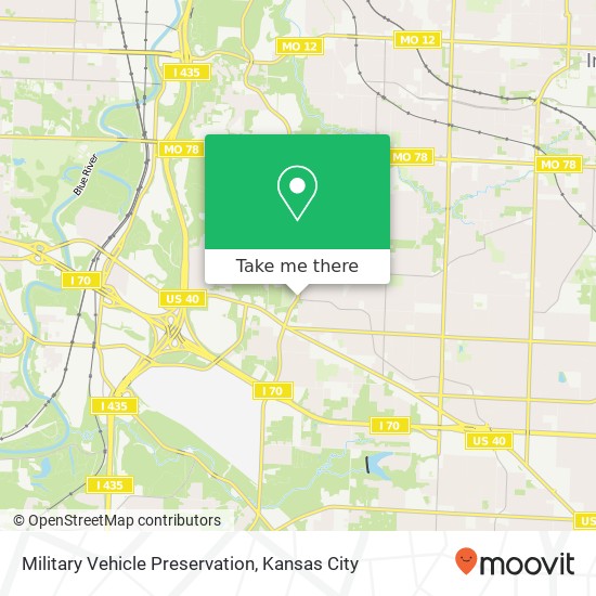 Military Vehicle Preservation map