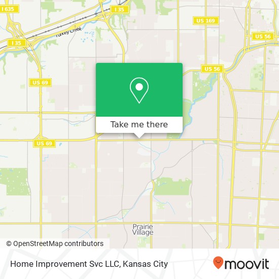Home Improvement Svc LLC map