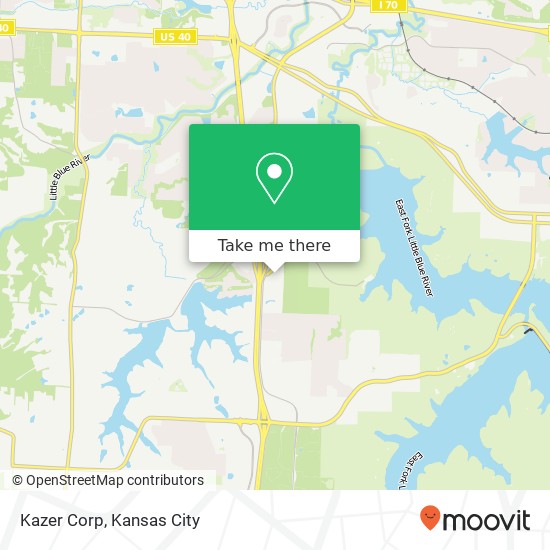 Kazer Corp map