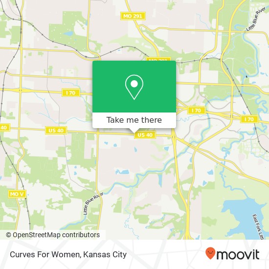 Curves For Women map