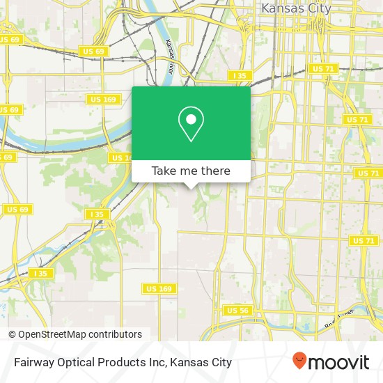 Fairway Optical Products Inc map