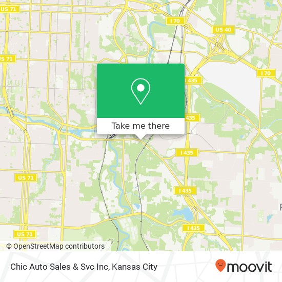 Mapa de Chic Auto Sales & Svc Inc