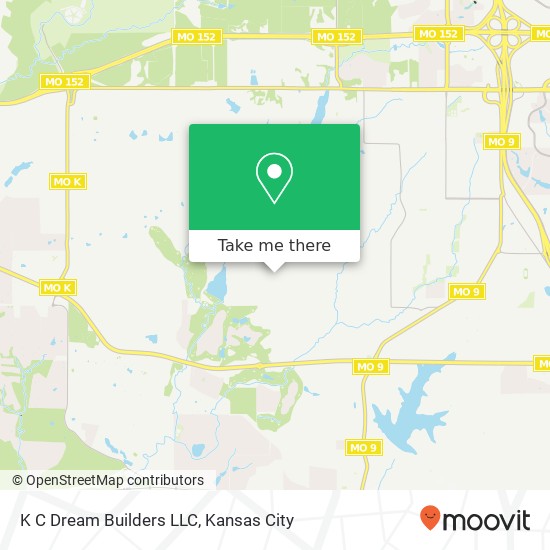 K C Dream Builders LLC map