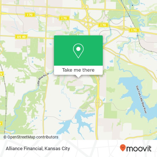 Alliance Financial map