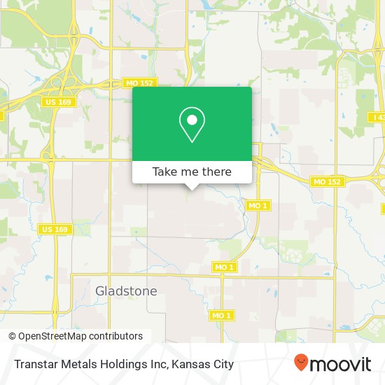 Mapa de Transtar Metals Holdings Inc