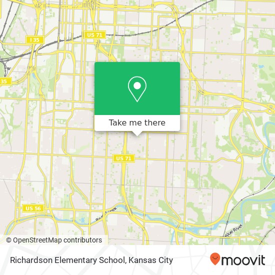 Richardson Elementary School map