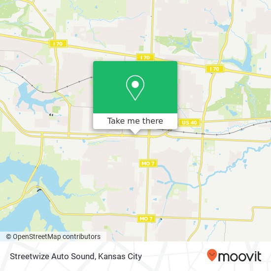 Mapa de Streetwize Auto Sound