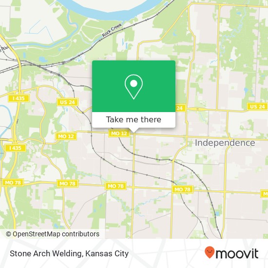 Stone Arch Welding map