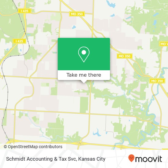 Mapa de Schmidt Accounting & Tax Svc