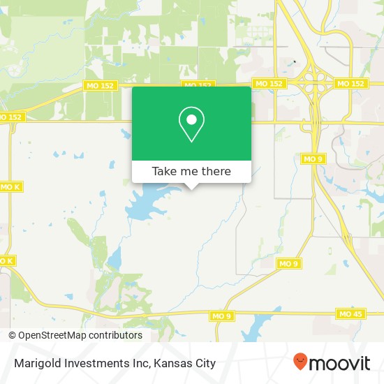 Marigold Investments Inc map