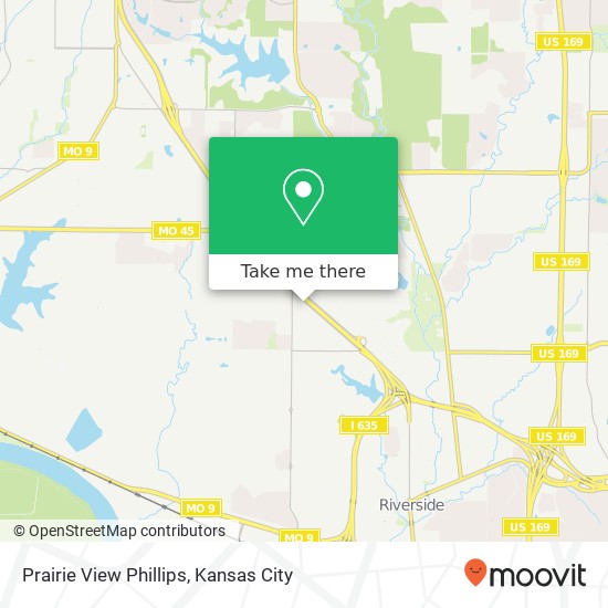 Prairie View Phillips map