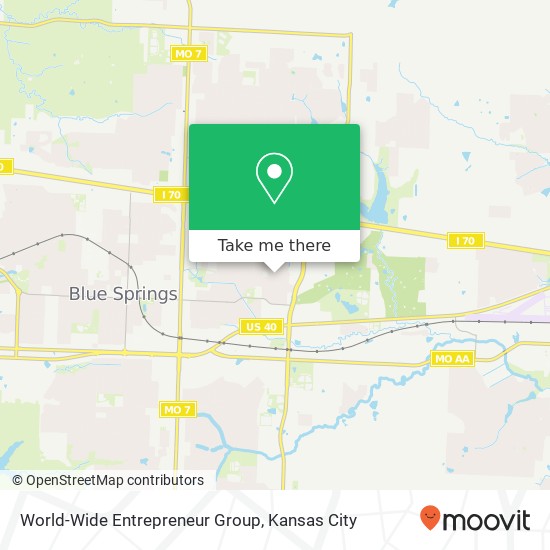 Mapa de World-Wide Entrepreneur Group