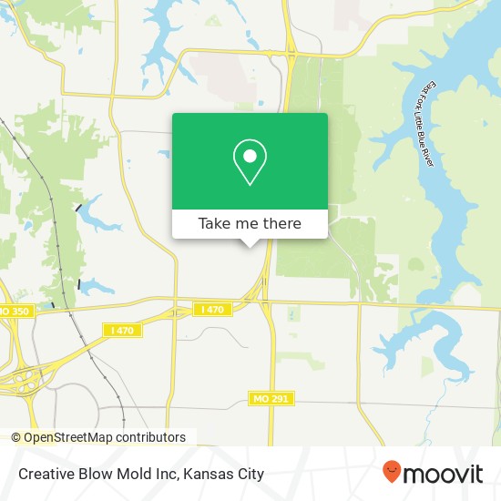 Mapa de Creative Blow Mold Inc