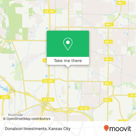 Mapa de Donalson Investments