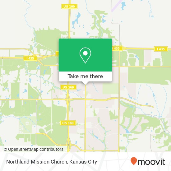 Mapa de Northland Mission Church