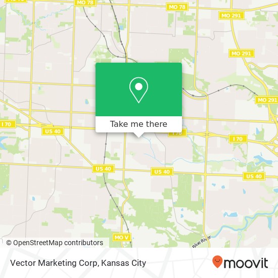 Mapa de Vector Marketing Corp