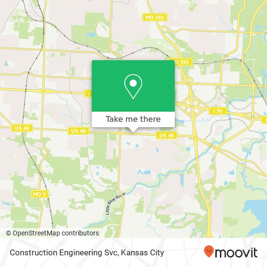 Construction Engineering Svc map