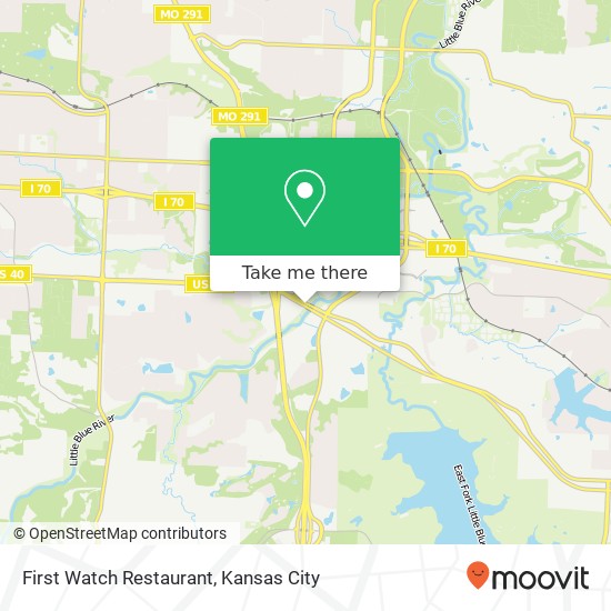 First Watch Restaurant map