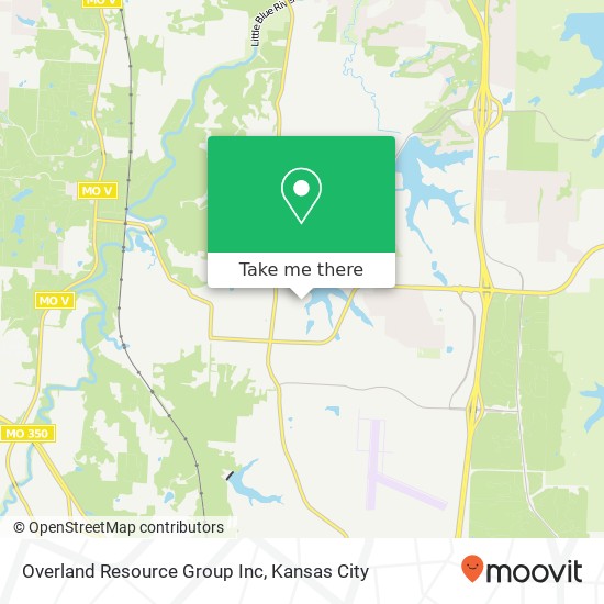 Mapa de Overland Resource Group Inc