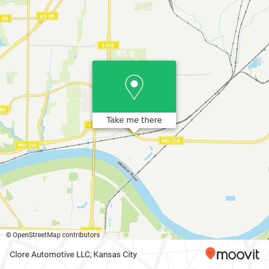 Clore Automotive LLC map