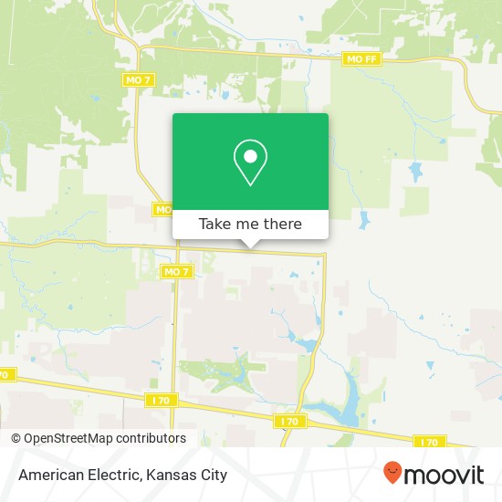 American Electric map