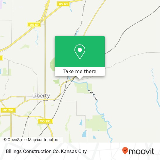 Mapa de Billings Construction Co