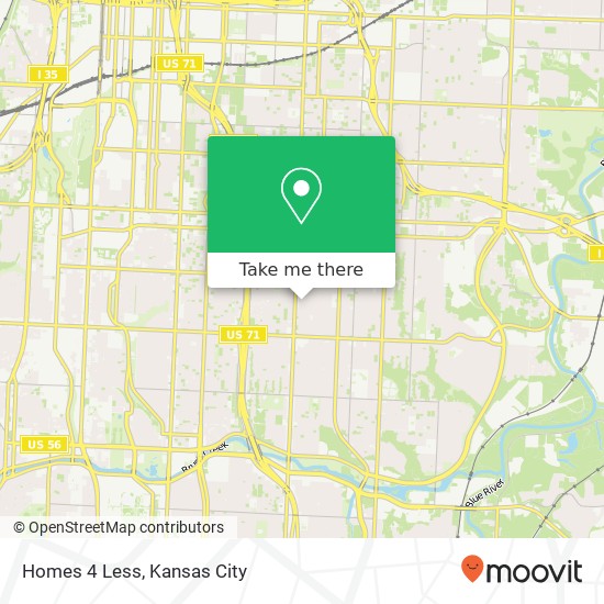 Homes 4 Less map