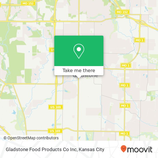 Mapa de Gladstone Food Products Co Inc