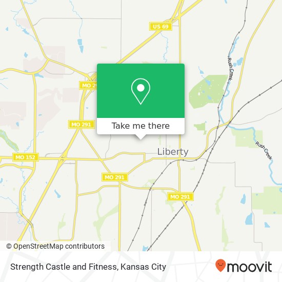 Mapa de Strength Castle and Fitness