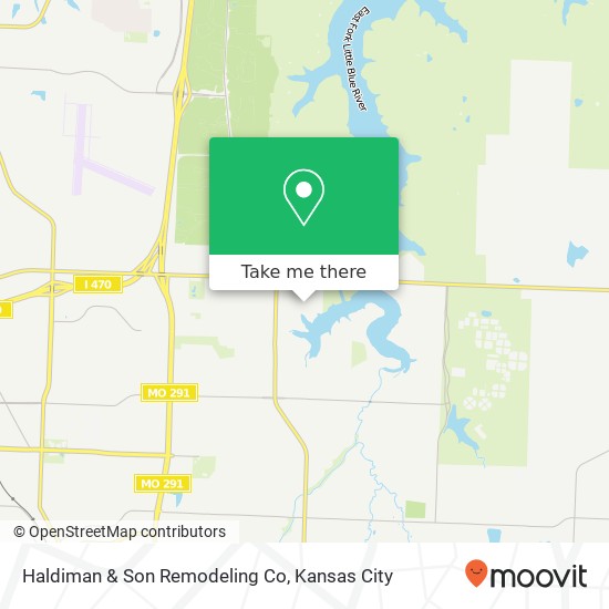 Haldiman & Son Remodeling Co map