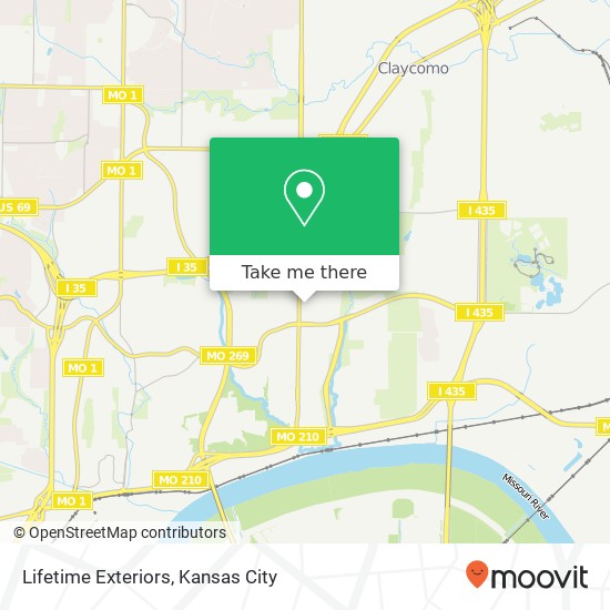 Lifetime Exteriors map